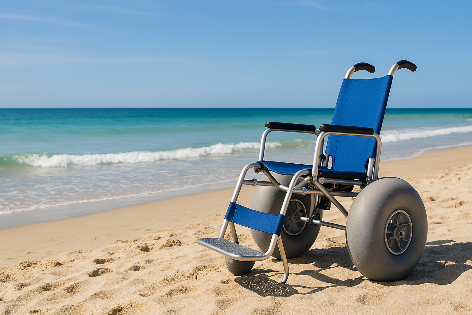 Beach wheelchairs
